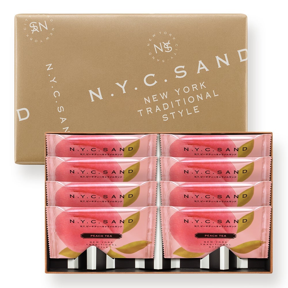 N.Y.C.SANDの新作「N.Y.ピーチティーキャラメルサンド」が登場!桃とアールグレイの絶妙なハーモニー – photo 5