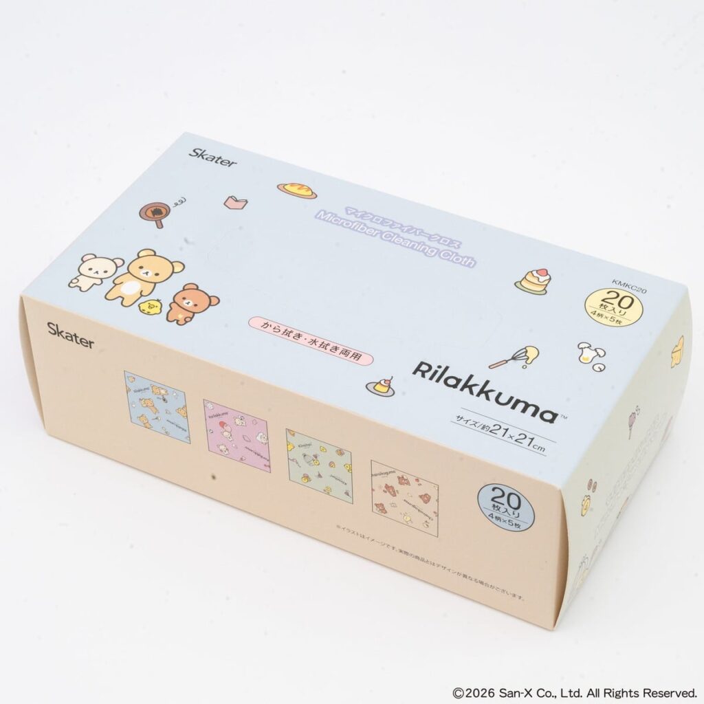 リラックマのマイクロファイバーキッチンクロスが新登場! – photo 3