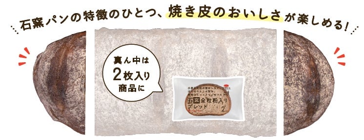 タカキベーカリーの新提案！「石窯パンの端っこ」が登場