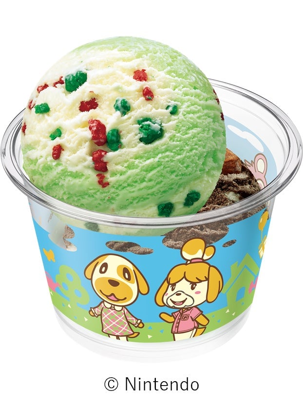 サーティワン初コラボ！どうぶつの森と夏のアイスライフ楽しもう 7月1日〜