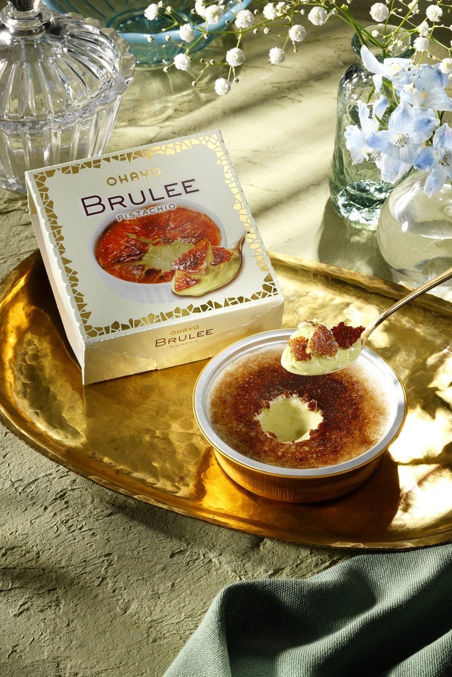 プレミアムアイスBRULEEが初の百貨店イベント開催！德永純司監修＆新フレーバー「ピスタチオ」も登場 7月8日〜
