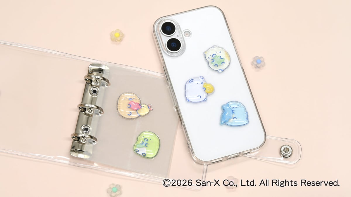 ぷっくりつやつや立体ステッカー「bubble pop」にリラックマ・すみっコぐらし・いしよわちゃん新登場 6月23日〜