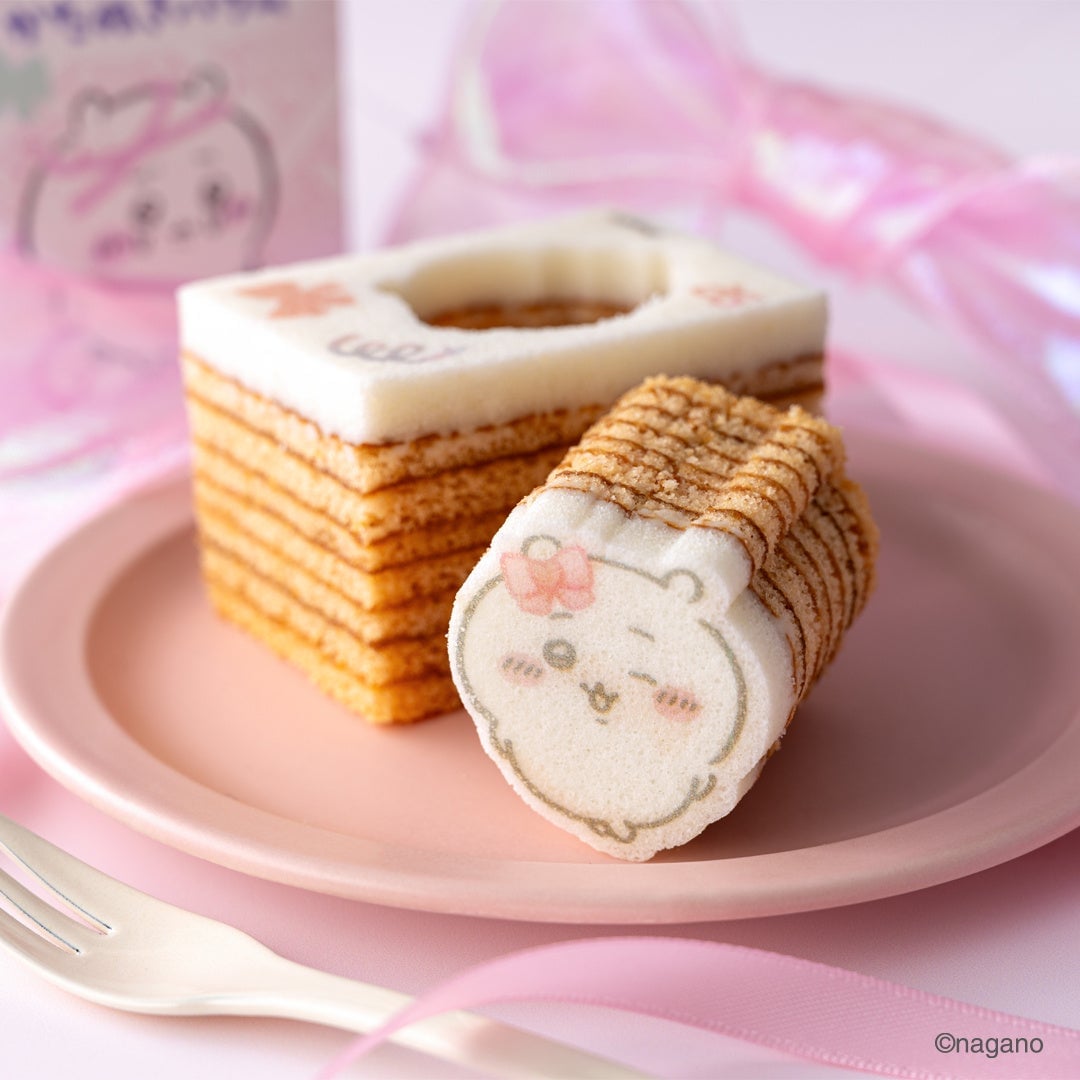ちいかわのかわいさをぱかっと楽しむ型ぬきバウム！ちいかわらんどで先行販売 7月3日〜