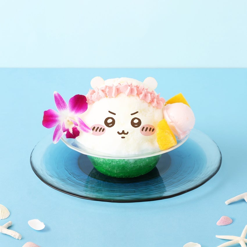 ちいかわのピーチかき氷 \1,870税込