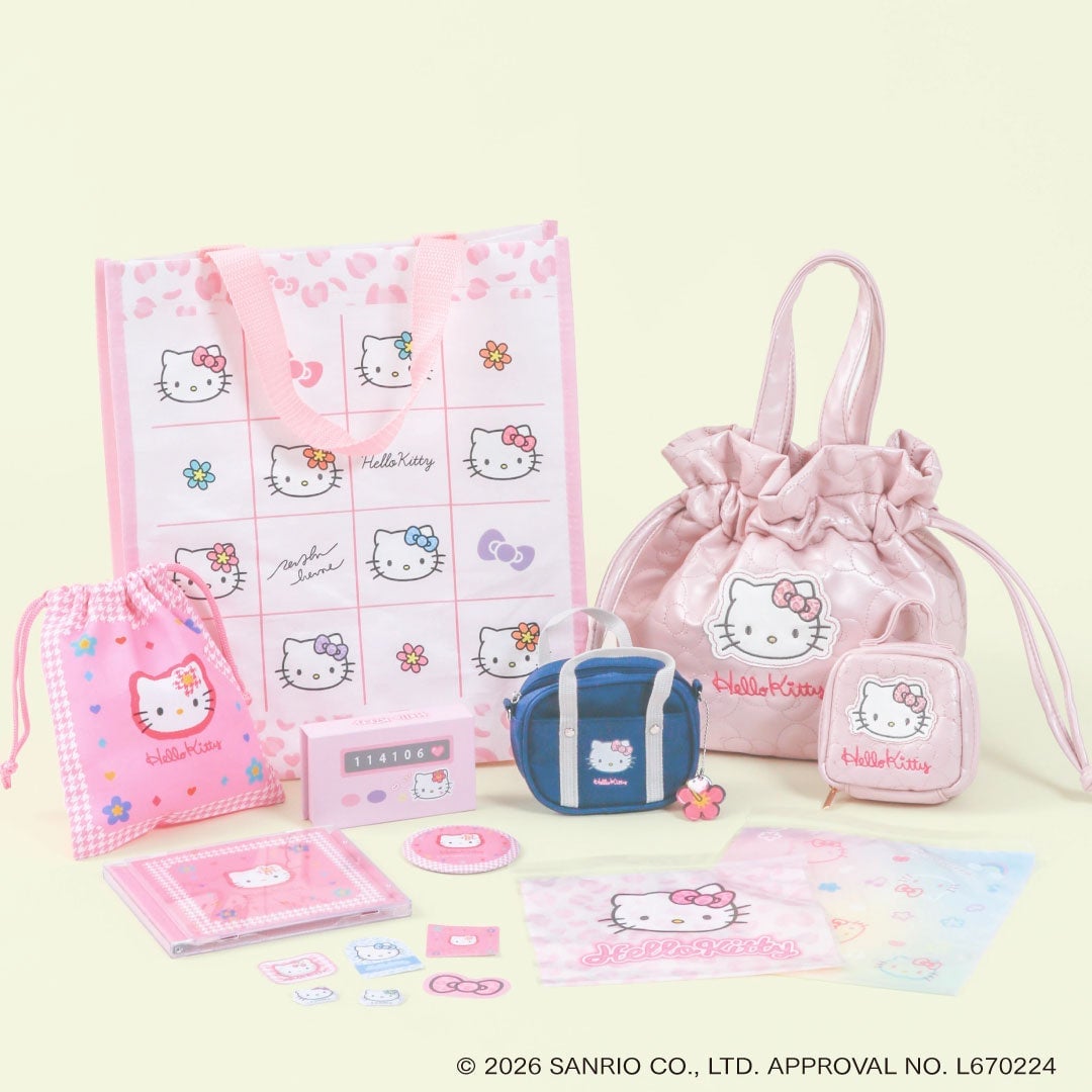 HELLO KITTY × 3COINS 3つのコンセプトのコラボレーショングッズが7月18日(土)発売! 7月18日〜