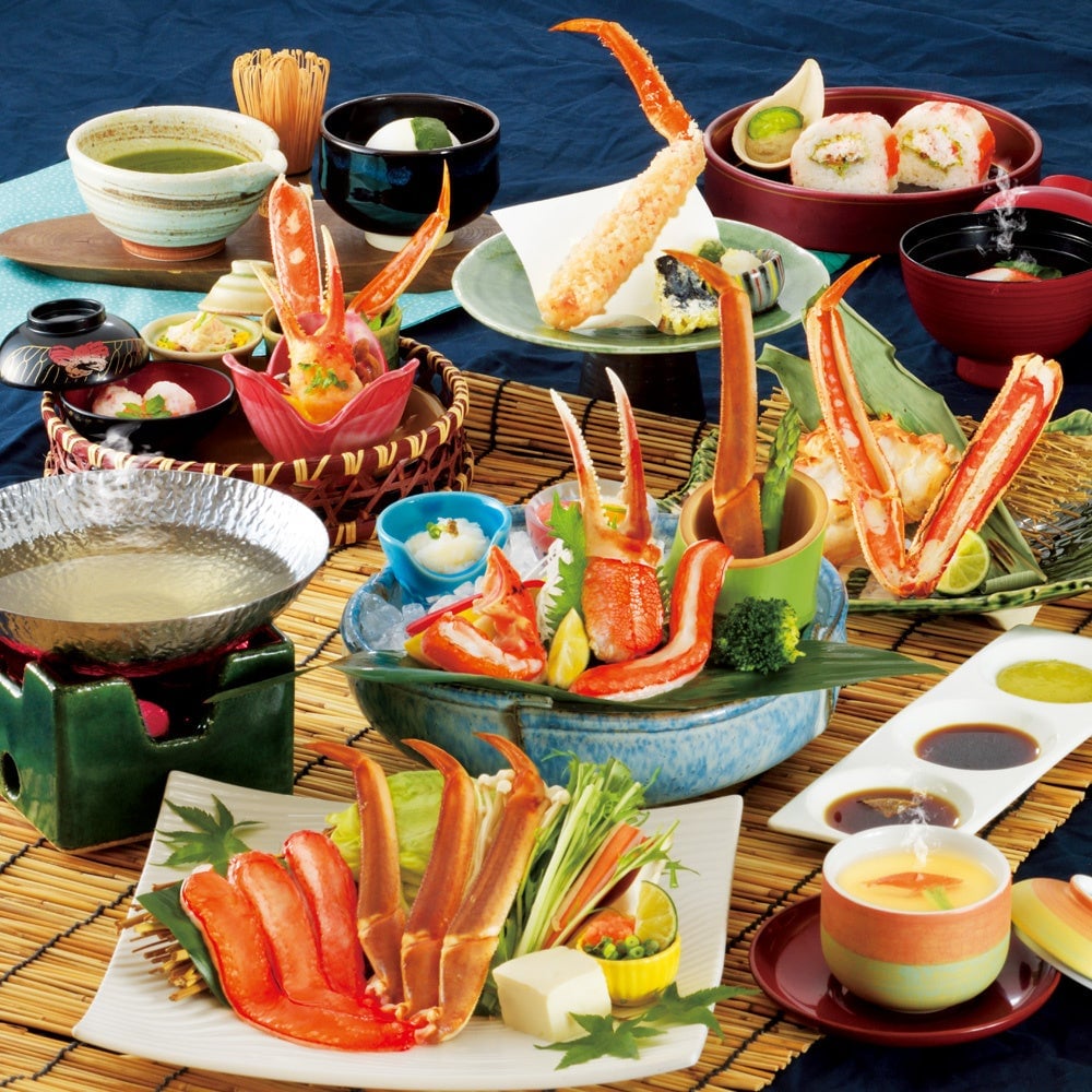 8月1日(土)~9月15日(火)まで『彩かに造り会席』 鈴 音(すずね)11,000円(税込12,100円)