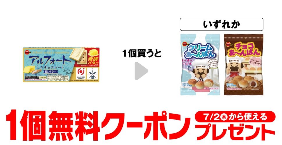 ブルボン アルフォート ミニ 塩バター