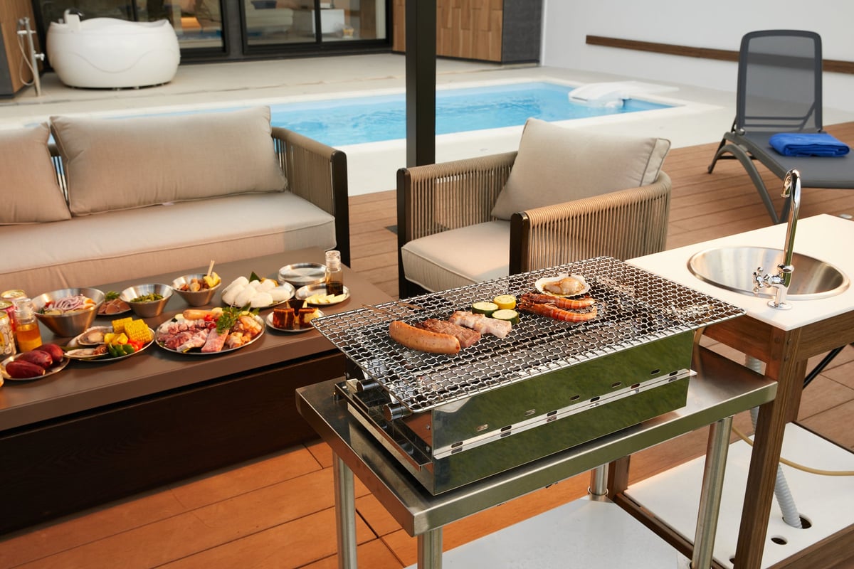 BBQテラス付きヴィラ