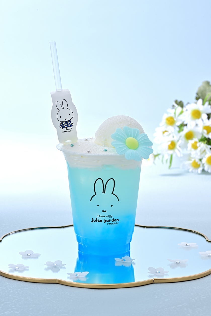 ミッフィーの誕生日を祝う限定ドリンク登場！「フラワーミッフィー ジュースガーデン」で 6月12日〜