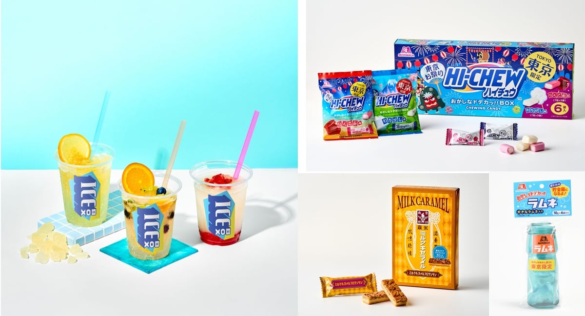 森永のおかしなおかし屋さん 東京駅店限定「4種のフルーツミックスサイダー」夏季限定で登場 7月6日〜
