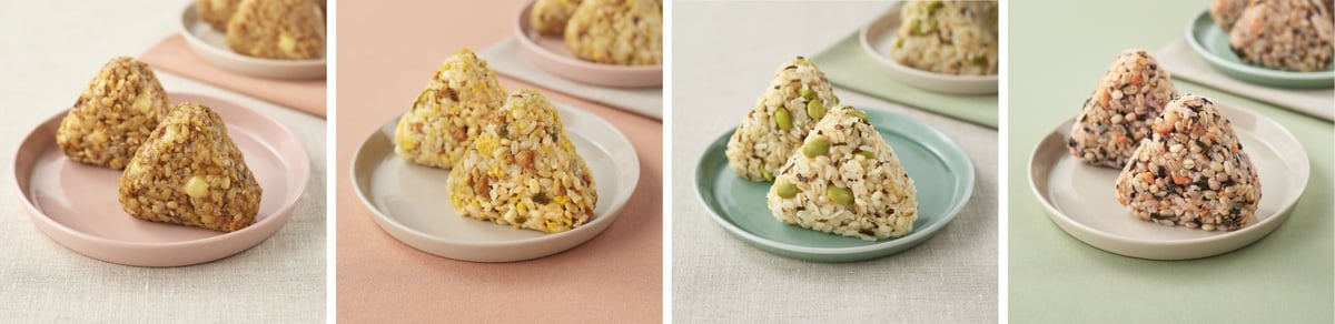 無印良品 「たんぱく質」「食物繊維」がとれるおにぎり4種が登場 6月17日〜