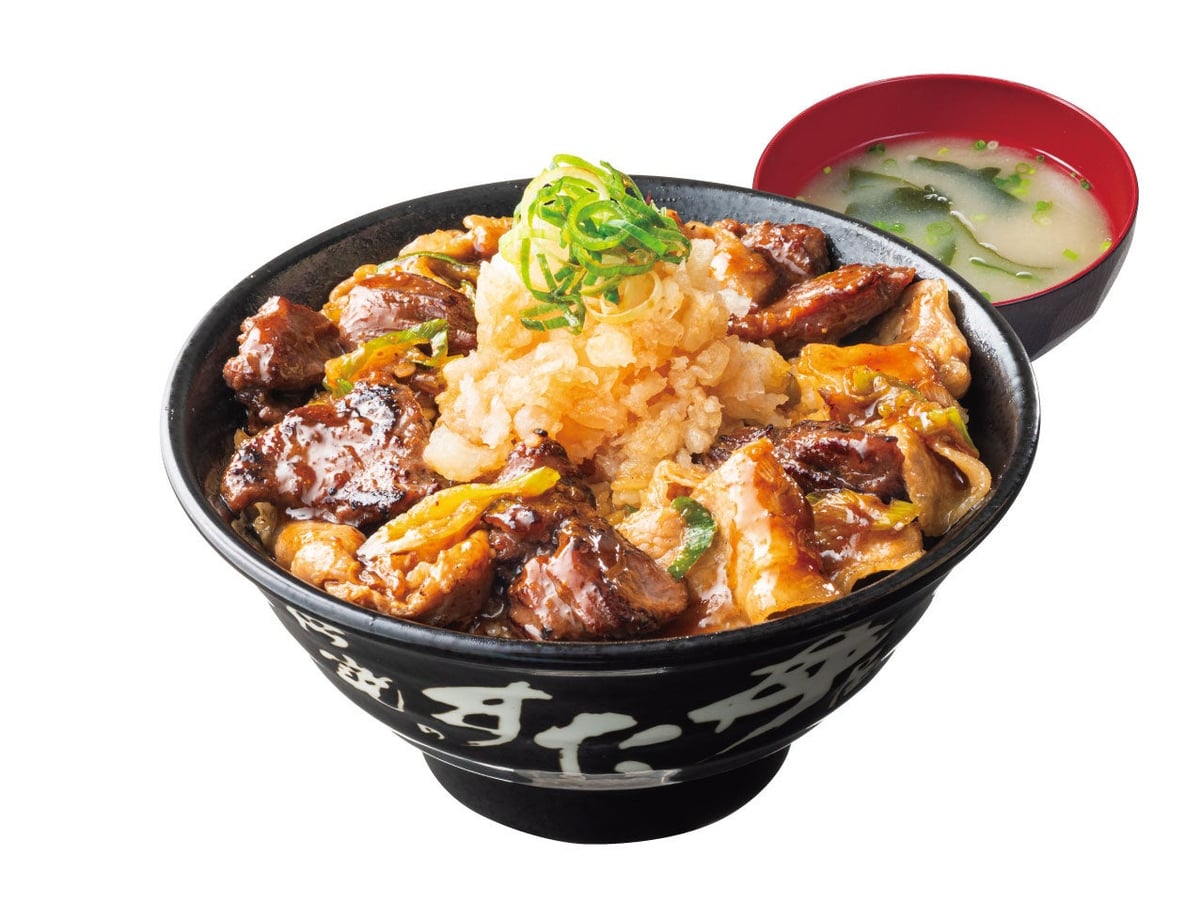 総重量500g超！夏限定『おろしポン酢すたみな焼肉コンボ丼』が伝説のすた丼屋に登場 7月1日〜