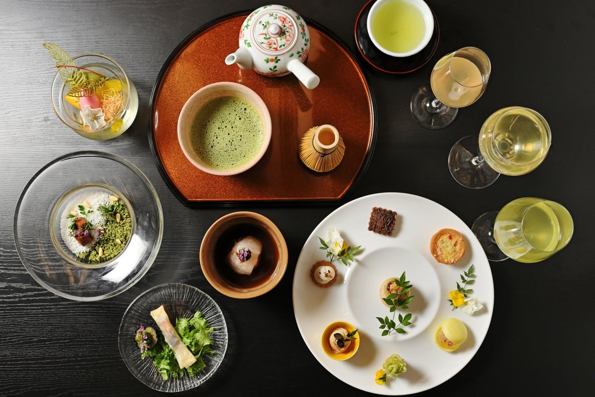 日本茶と楽しむ夏のアフタヌーンティー