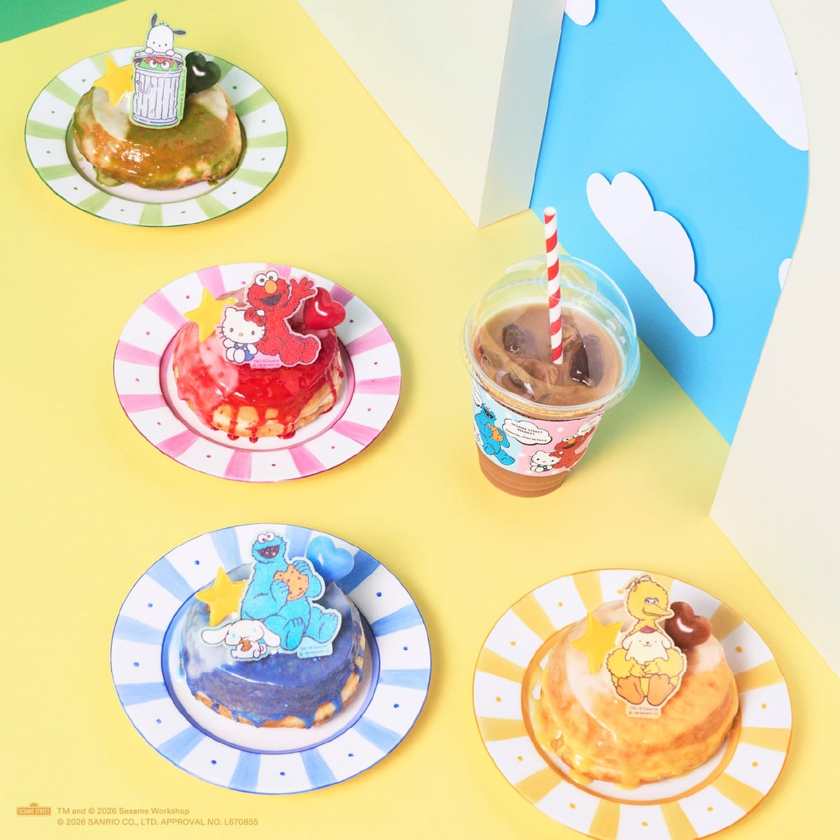 セサミストリート×サンリオキャラクターズ第2弾コラボが池袋ほかで7月2日〜スタート！ 7月2日〜
