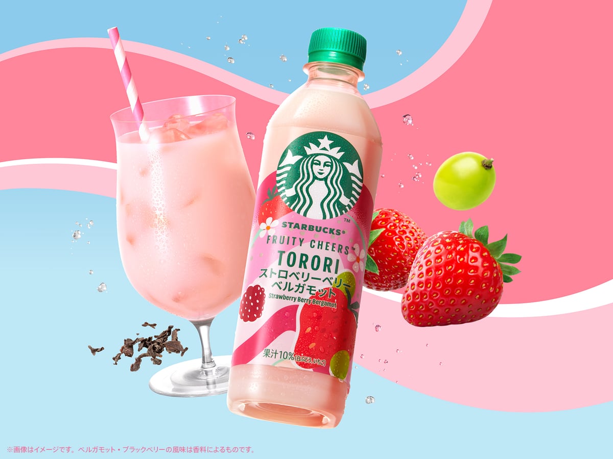 スターバックスの新ドリンク「FRUITY CHEERS™ TORORI」全国セブン-イレブンで発売 6月16日〜