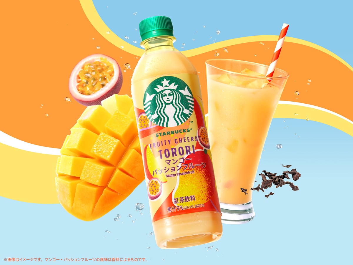 スターバックスの新ドリンク「FRUITY CHEERS™ TORORI」全国セブン-イレブンで発売 6月16日〜