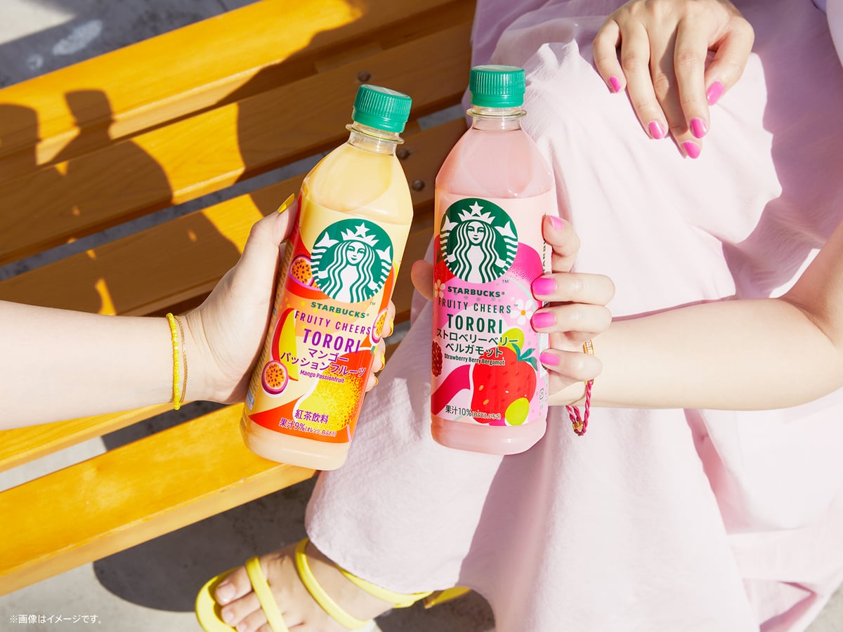 スターバックスの新ドリンク「FRUITY CHEERS™ TORORI」全国セブン-イレブンで発売 6月16日〜