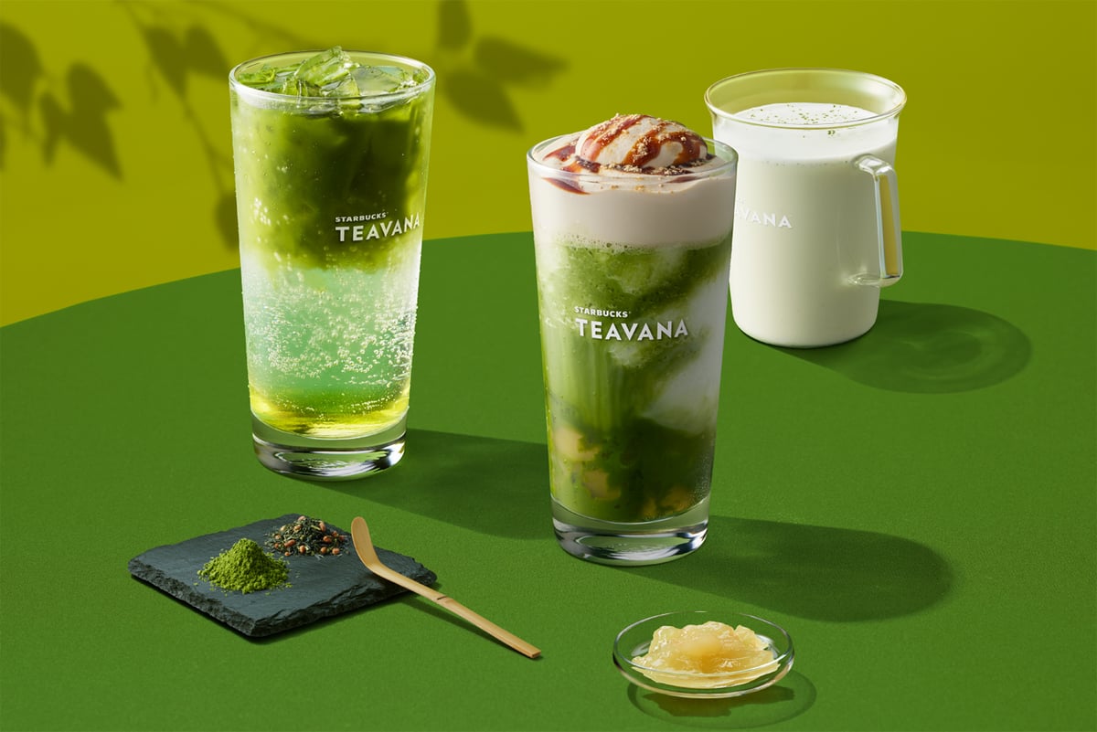 スターバックス初夏の日本茶ビバレッジ発売！煎茶と抹茶の絶妙コラボ 4月1日〜