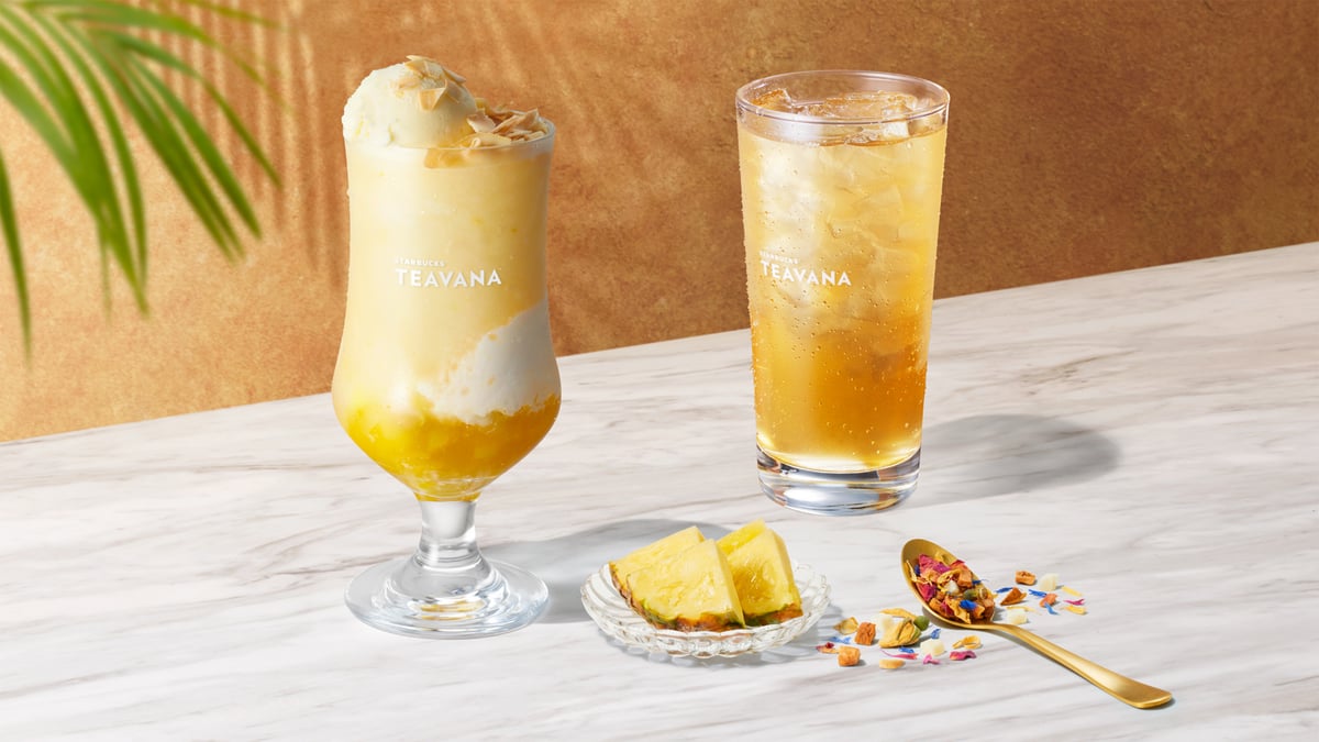 スターバックス ティー ＆ カフェの夏のトロピカルティービバレッジが登場！ 6月17日〜