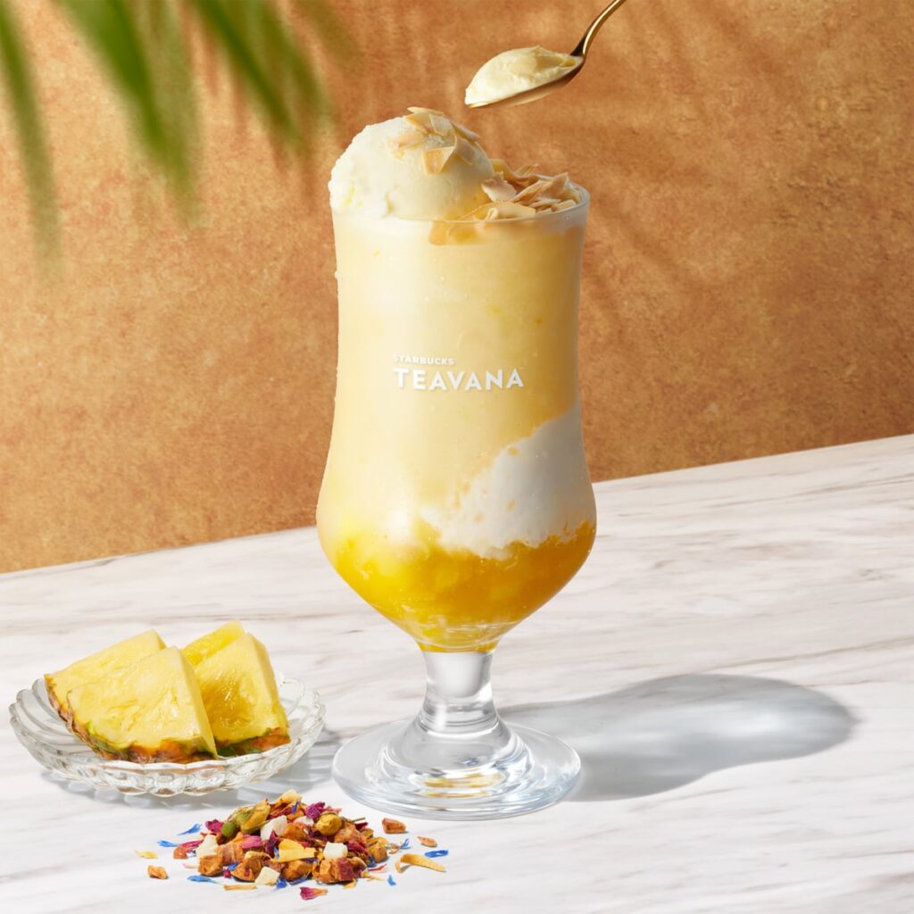 スターバックス ティー & カフェの夏のトロピカルティービバレッジが登場! 6月17日〜