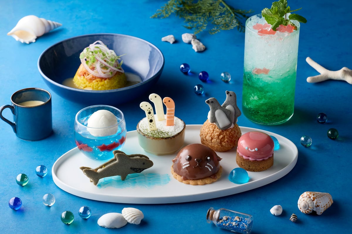 すみだ水族館とハイアット セントリック 銀座 東京の夏限定アフタヌーンティー開催 7月1日〜