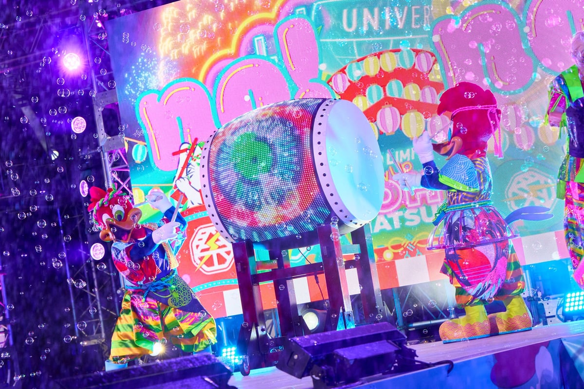 ユニバーサル・スタジオ・ジャパン25周年記念 夏の夜祭り『ユニバーサル・サマー・マツリ・ナイト ～ネオン・グロウアップ～』開催 7月1日〜