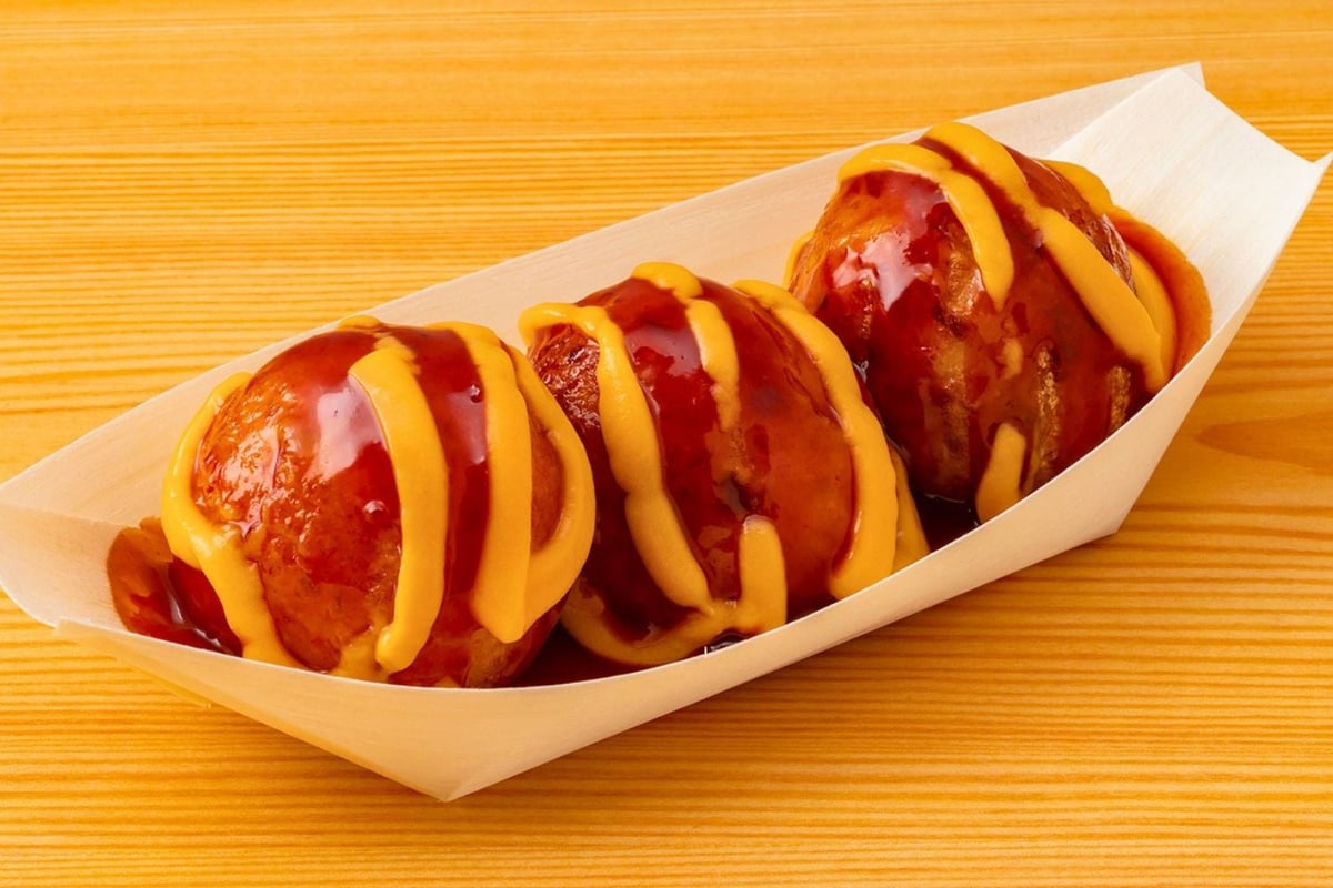 ヤンニョムチーズたこ焼き