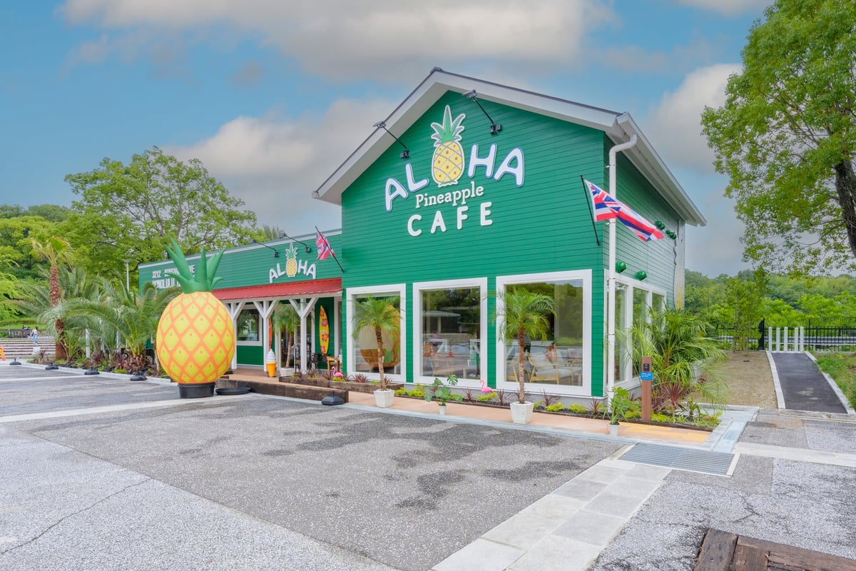 大阪・服部緑地にALOHA CAFE Pineappleの新パーク型店舗がオープン！公園で楽しむハワイアンカフェ体験