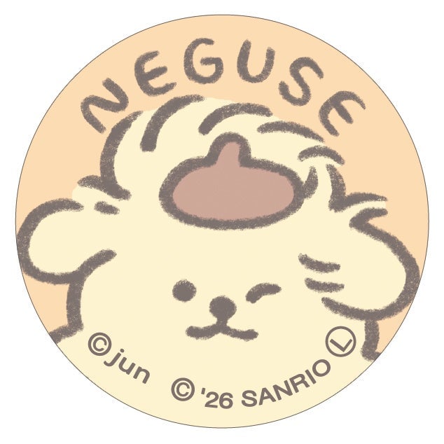 △NEGUSEふわふわ缶ミラー