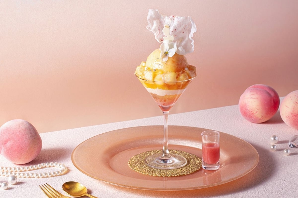 ローブ・ド・マリエ パルフェ ~まるごと桃 Bijou~ 3,000円(税込)