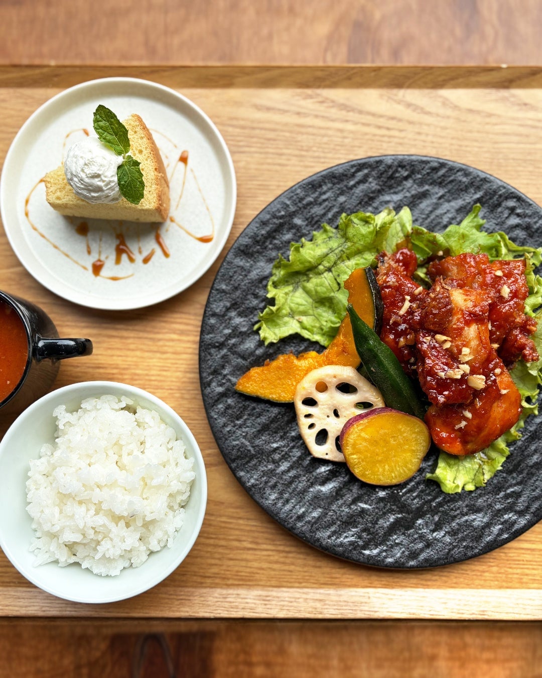 ヤンニョムチキンプレート:1,800円