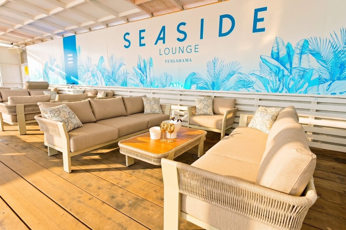 由比ヶ浜の海の家「BBQ SEASIDE LOUNGE」で極上ビーチラグジュアリー体験 7月1日〜