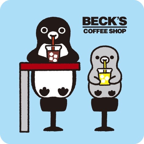 ベックスコーヒーショップで夏のSuicaのペンギンコラボキャンペーン開催！限定ステッカーも登場