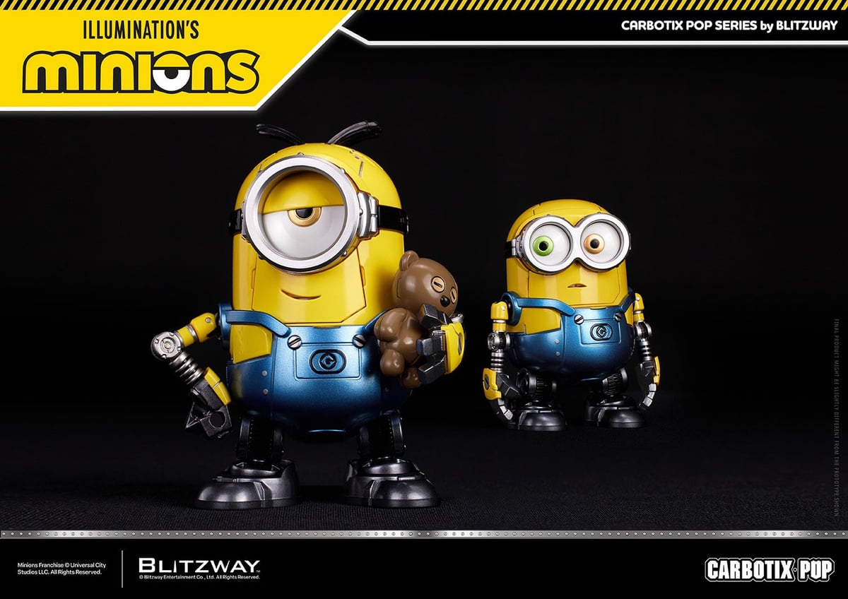 BLITZWAY JAPANのミニオンズCARBOTIX POPが2026年11月発売!LEDギミックで遊び心満点