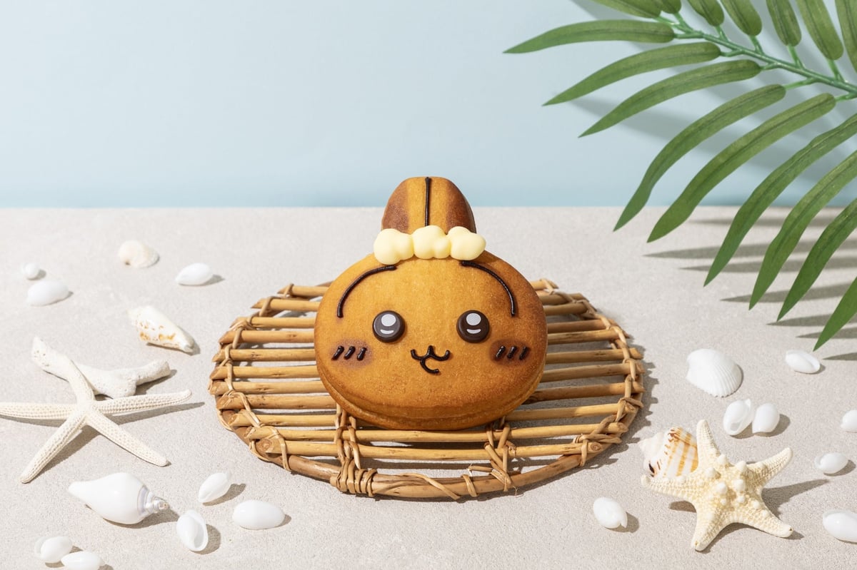 うさぎパン(花かんむり)