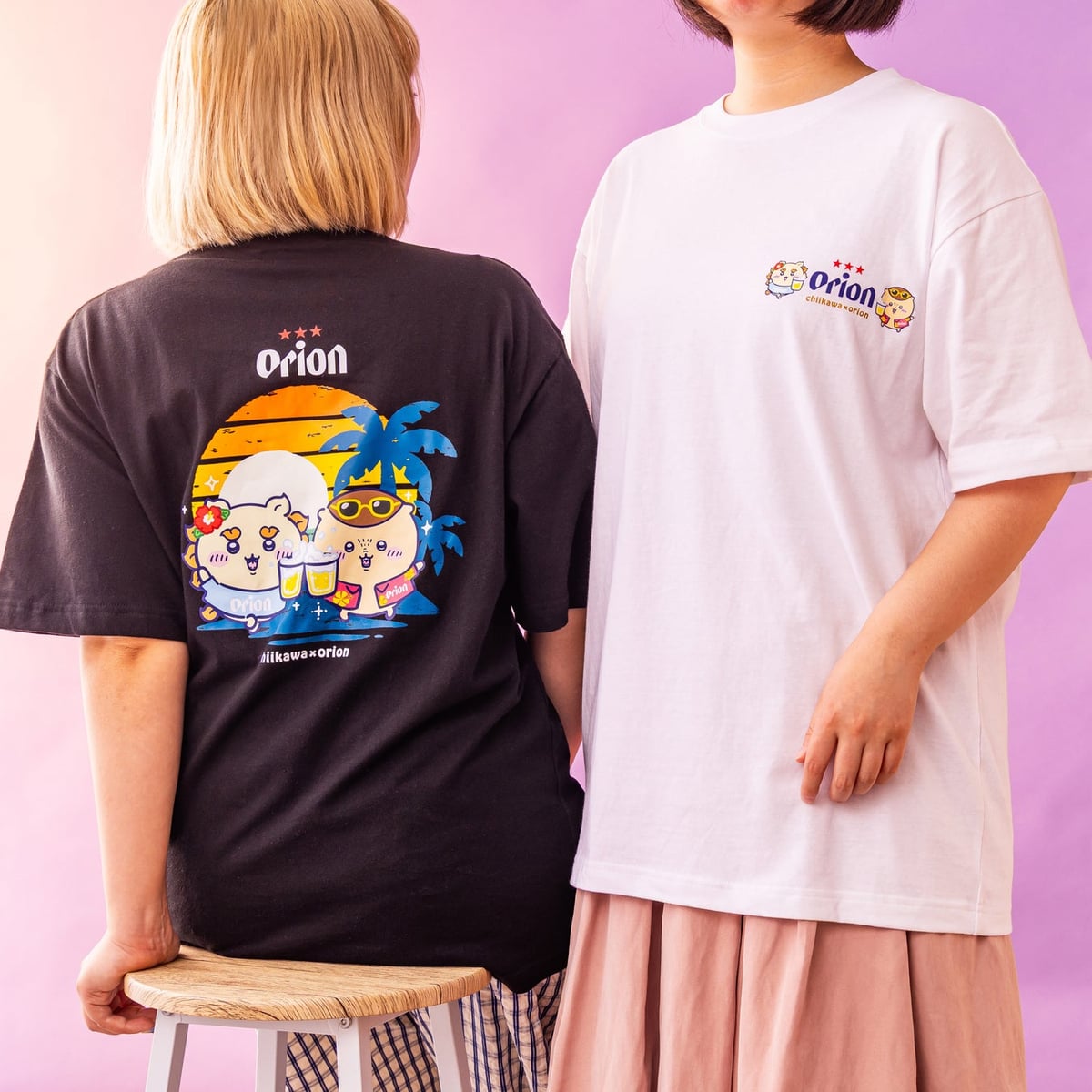 ちいかわ×オリオンビール 沖縄らしいシーサーデザインのTシャツが数量限定で登場