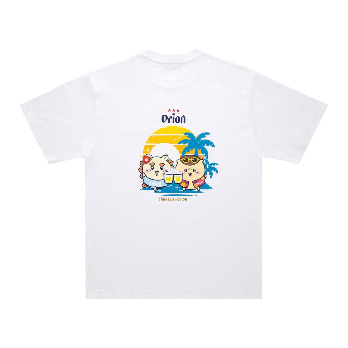 ちいかわ×オリオンビール 沖縄らしいシーサーデザインのTシャツが数量限定で登場