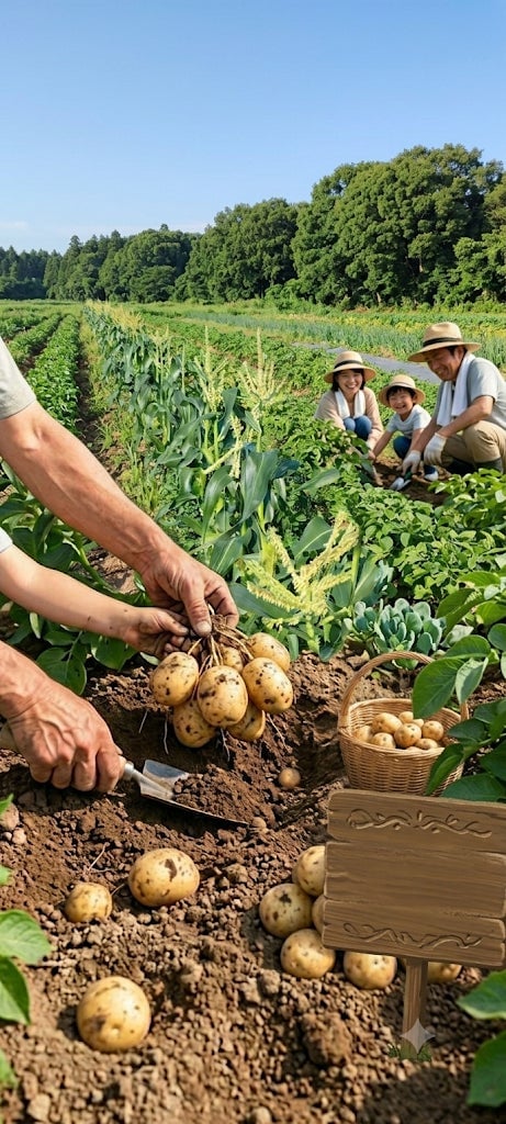 カフェに隣接する広大な自家農園。豊かな土壌で育った無農薬野菜の収穫体験を楽しんだ後は、屋根付きの全天候型テラスで「採れたて野菜BBQ」を堪能できる(収穫体験の内容・料金等はお気軽にお問合せ下さい。BBQ料金の詳細はHPにてご確認下さい)
