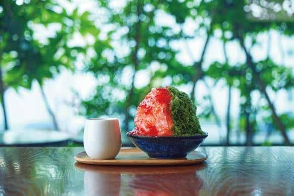 抹茶といちご 1,455円 / 1,600円（いちご蜜・抹茶蜜）