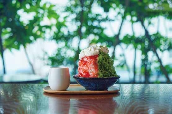 抹茶といちご マスカルポーネ 1,636円 / 1,800円（いちご蜜・抹茶蜜・和三盆ミルクソース・マスカルポーネクリーム）