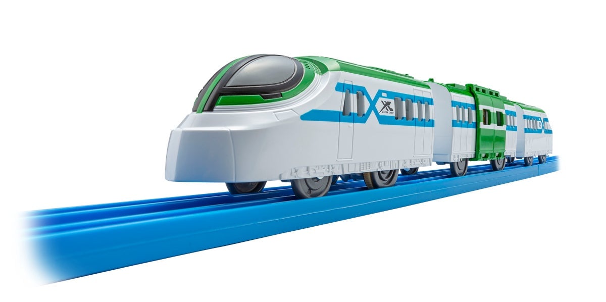 ファミリーマート限定「プラレールくじ」発売!特別仕様のクロスライナー車両が登場 7月25日〜