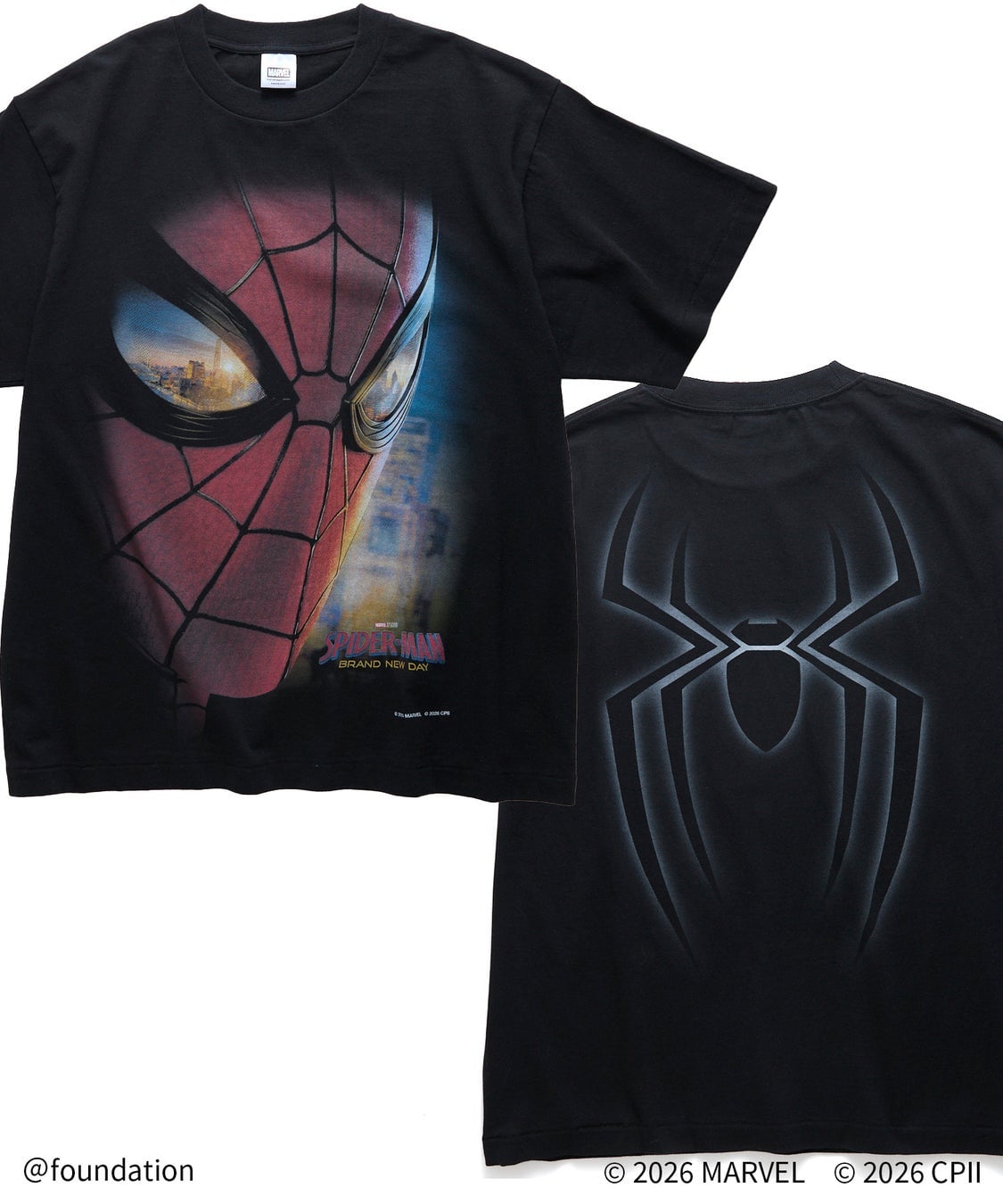 FREAK'S STORE渋谷で税込9,900円のスパイダーマンTシャツ全6型が登場 7月31日〜