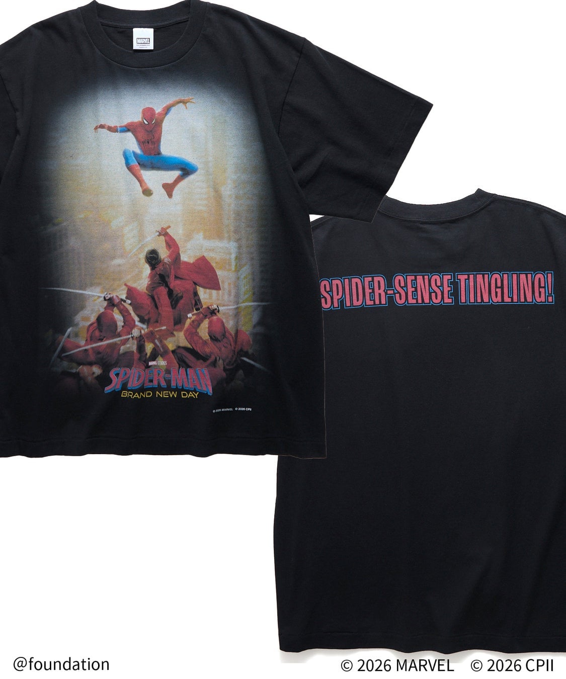 FREAK'S STORE渋谷で税込9,900円のスパイダーマンTシャツ全6型が登場 7月31日〜