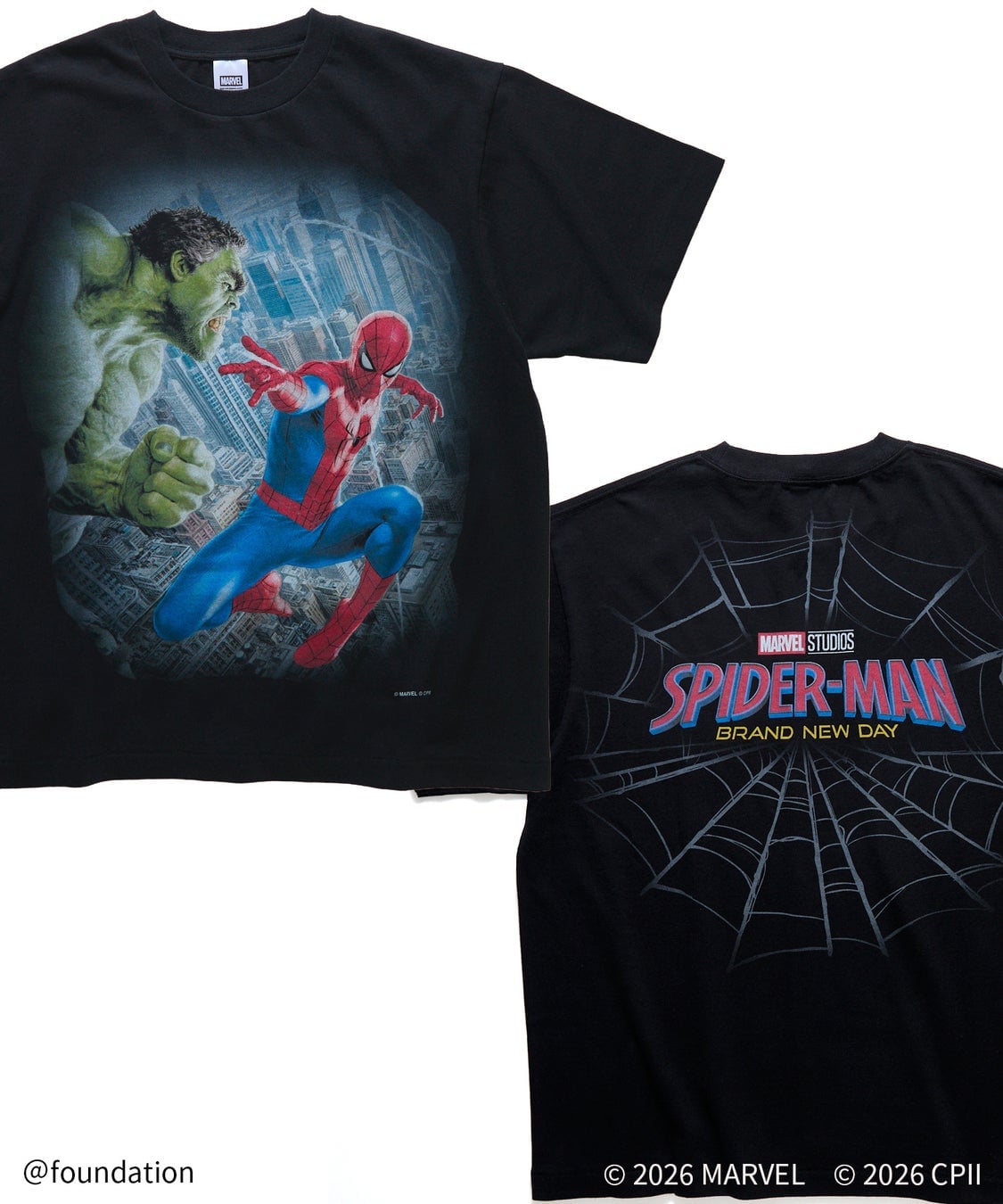 FREAK'S STORE渋谷で税込9,900円のスパイダーマンTシャツ全6型が登場 7月31日〜