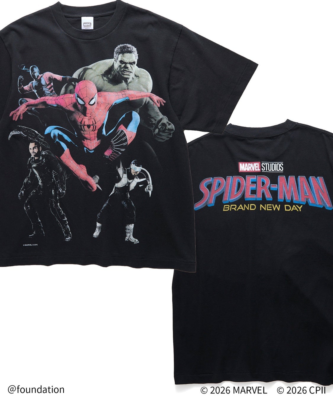 FREAK'S STORE渋谷で税込9,900円のスパイダーマンTシャツ全6型が登場 7月31日〜