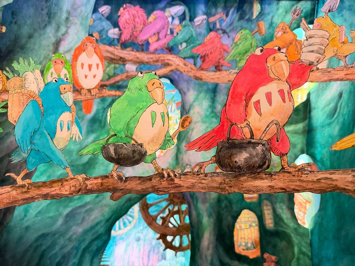 『君たちはどう生きるか』／インコ帝国 © 2023 Hayao Miyazaki/Studio Ghibli