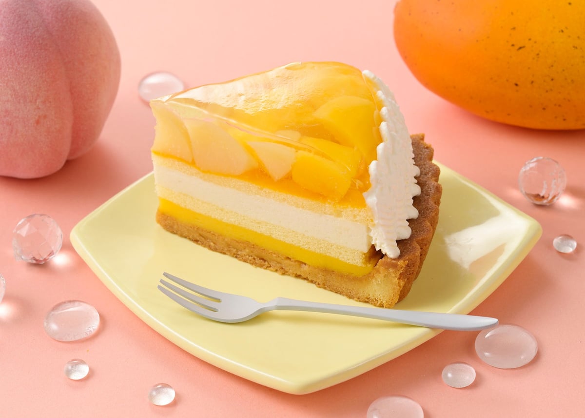 銀座コージーコーナーの夏限定！ぷるるんゼリー仕立ての桃スイーツ2種が7月10日から登場 7月10日〜