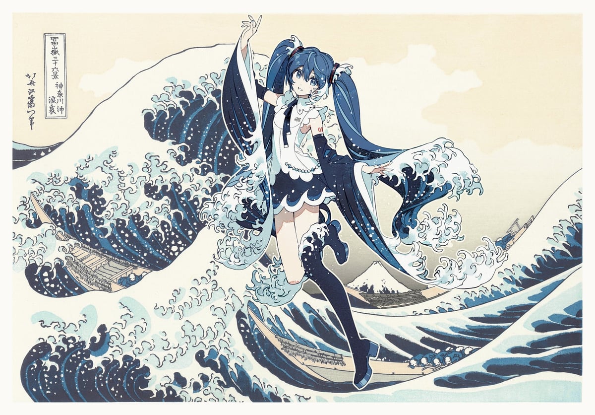 葛飾北斎×初音ミク Rellaコラボグッズが登場！多彩なラインナップをチェック