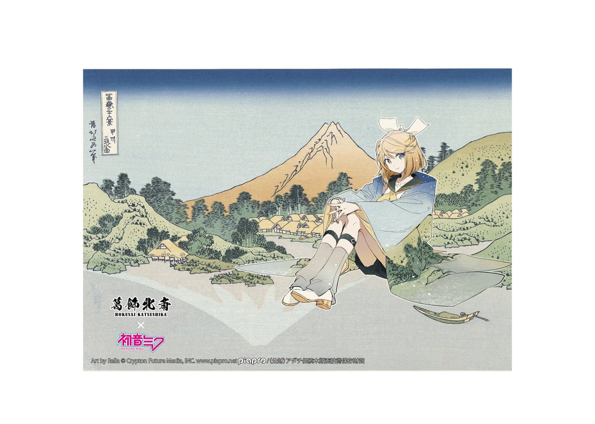 布ポスター 全6種 税抜3,000円 （初音ミク、鏡音リン、鏡音レン、巡音ルカ、MEIKO、KAITO）