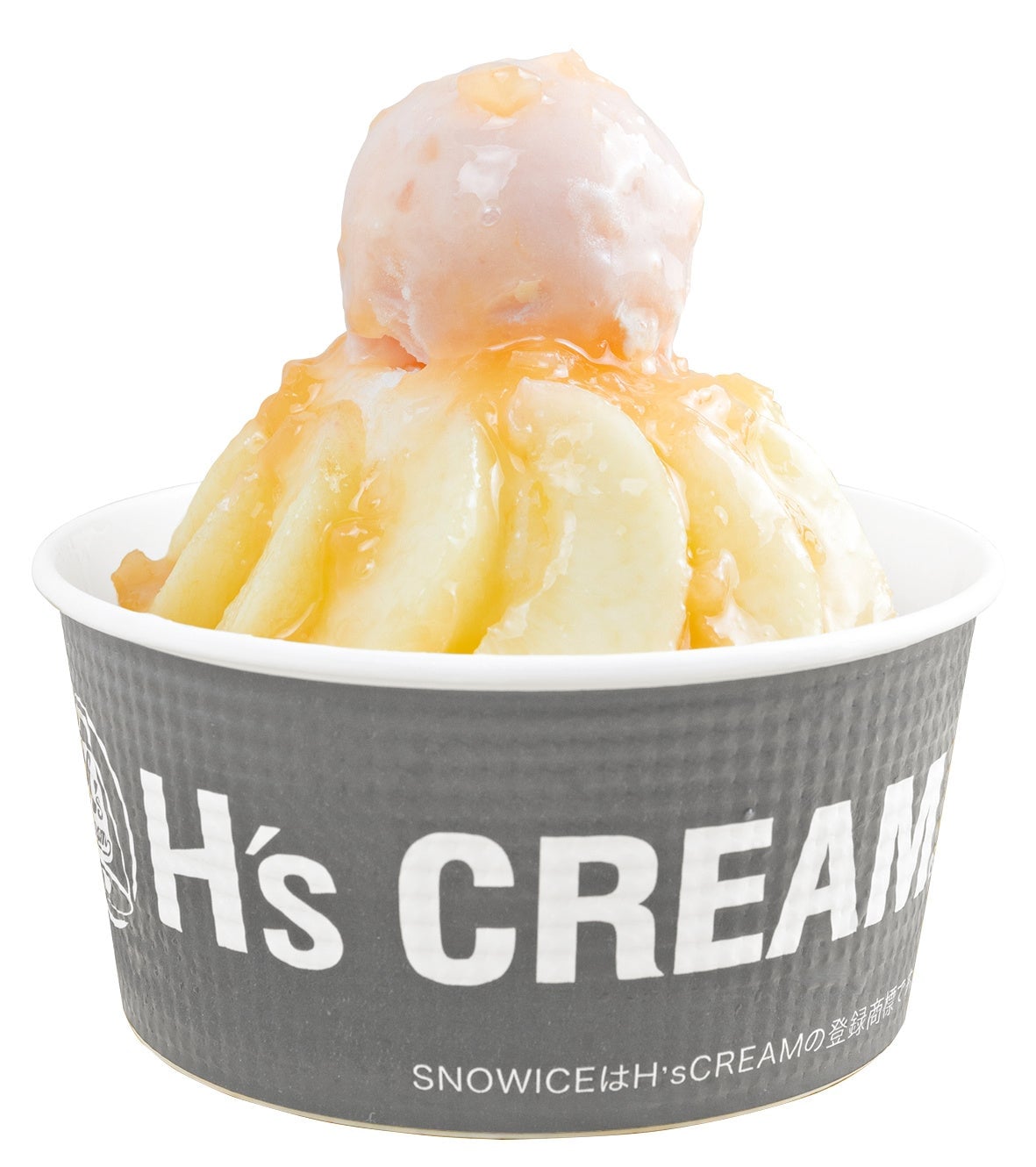 フレッシュピーチ桃スノーアイス® １，４８０円（税込み）